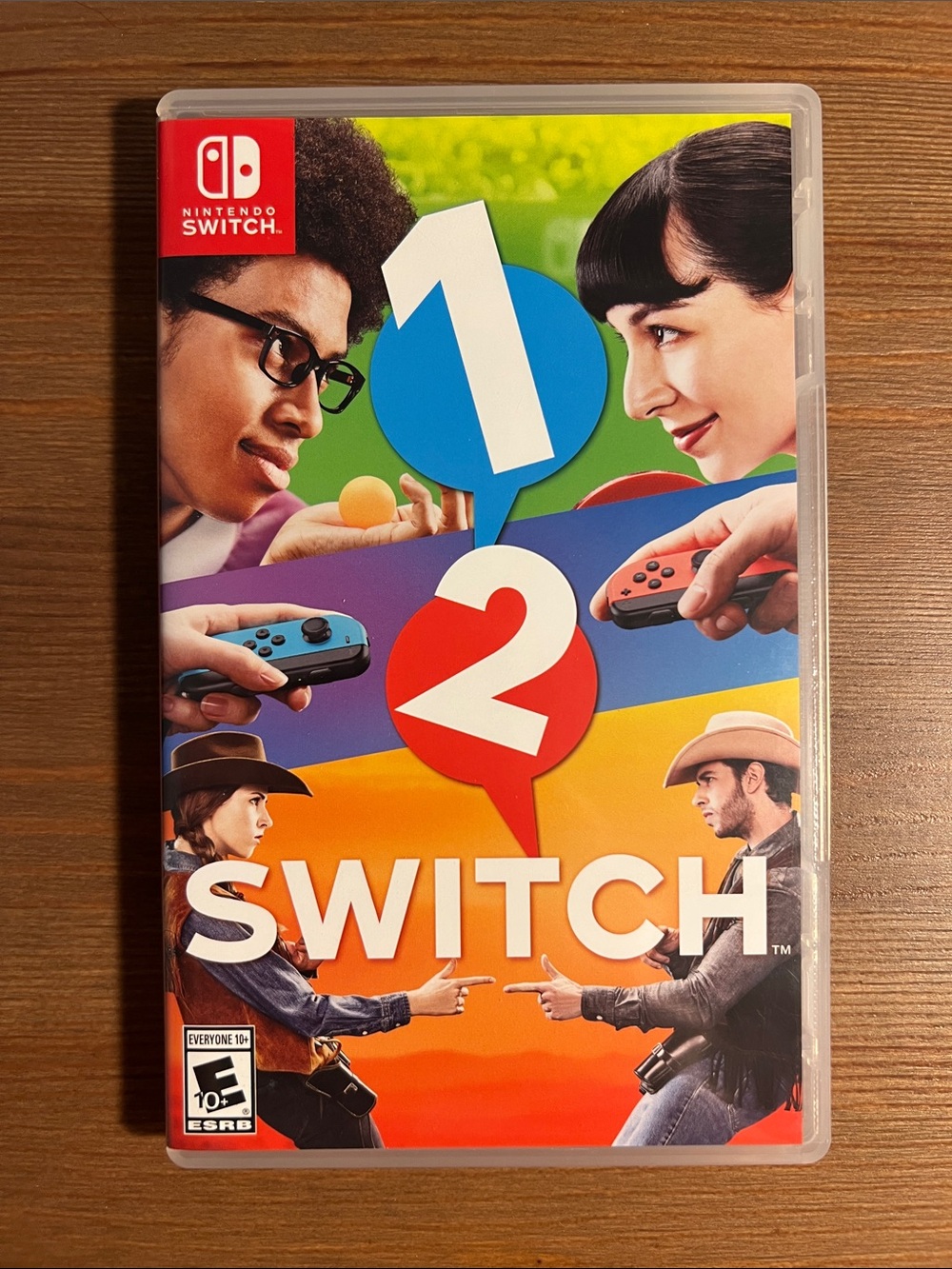 1-2 Switch Nintendo Switch 2017 Video Game Complete in Original Case - Clean